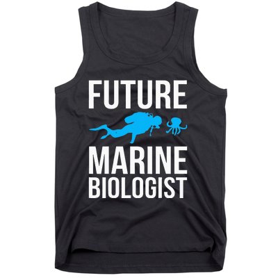 Future Marine Biologist Gift For Students Sea Life Tank Top