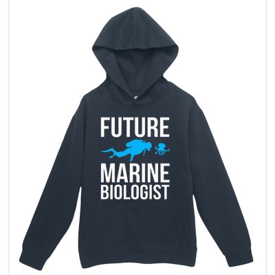 Future Marine Biologist Gift For Students Sea Life Urban Pullover Hoodie