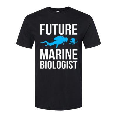 Future Marine Biologist Gift For Students Sea Life Softstyle CVC T-Shirt