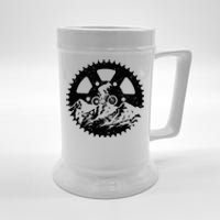 Funny Mountain Biking Art Mtb Mountain Biker Beer Stein