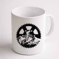 Funny Mountain Biking Art Mtb Mountain Biker Coffee Mug