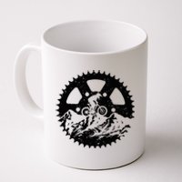 Funny Mountain Biking Art Mtb Mountain Biker Coffee Mug