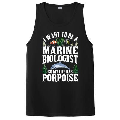 Future Marine Biology Gift Teens Cool Science Biologist PosiCharge Competitor Tank