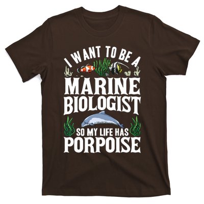 Future Marine Biology Gift Teens Cool Science Biologist T-Shirt