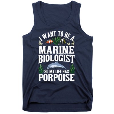 Future Marine Biology Gift Teens Cool Science Biologist Tank Top