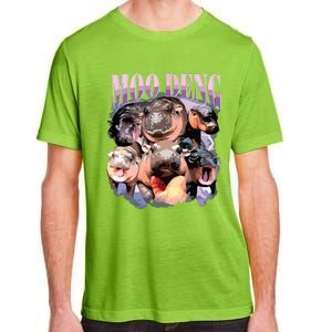 Funny Moodeng Baby Pygmy Hippo Cute Zoo For Family Adult ChromaSoft Performance T-Shirt