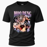 Funny Moodeng Baby Pygmy Hippo Cute Zoo For Family Performance Shirt