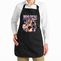 Funny Moodeng Baby Pygmy Hippo Cute Zoo For Family Apron