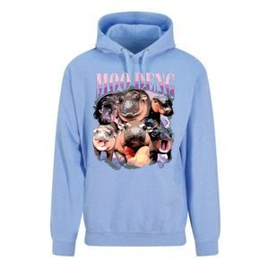 Funny Moodeng Baby Pygmy Hippo Cute Zoo For Family Unisex Surf Hoodie