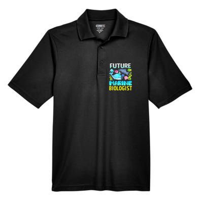 Future Marine Biologist Gifts Student Men's Origin Performance Pique Polo