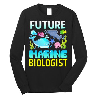 Future Marine Biologist Gifts Student Long Sleeve Shirt