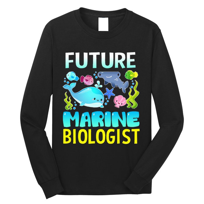 Future Marine Biologist Gifts Student Long Sleeve Shirt