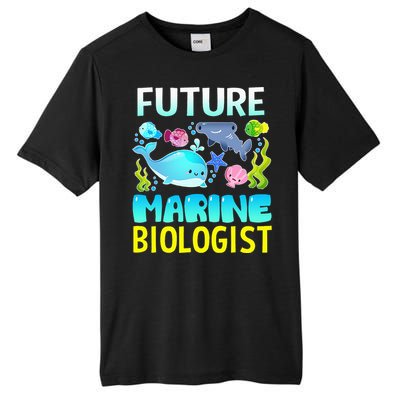 Future Marine Biologist Gifts Student Tall Fusion ChromaSoft Performance T-Shirt