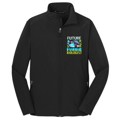 Future Marine Biologist Gifts Student Core Soft Shell Jacket