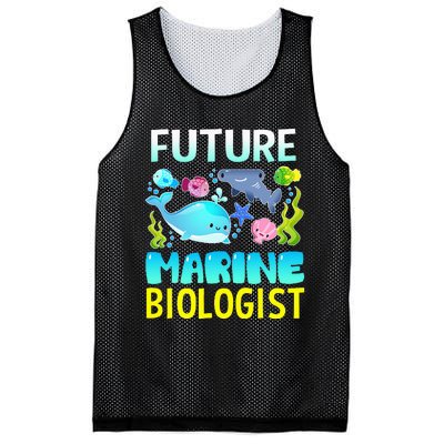 Future Marine Biologist Gifts Student Mesh Reversible Basketball Jersey Tank