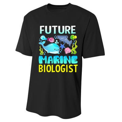 Future Marine Biologist Gifts Student Performance Sprint T-Shirt