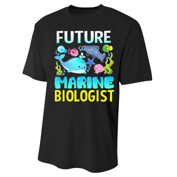 Future Marine Biologist Gifts Student Performance Sprint T-Shirt