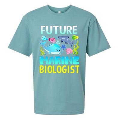 Future Marine Biologist Gifts Student Sueded Cloud Jersey T-Shirt