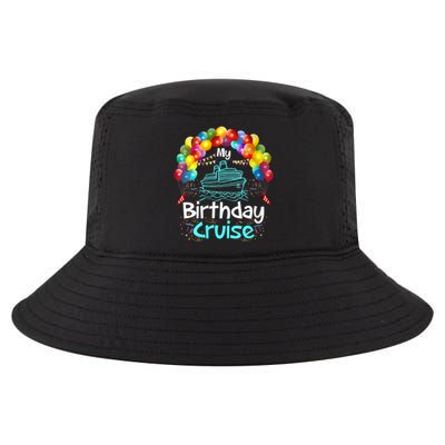 Festive My Birthday Cruise Cool Comfort Performance Bucket Hat