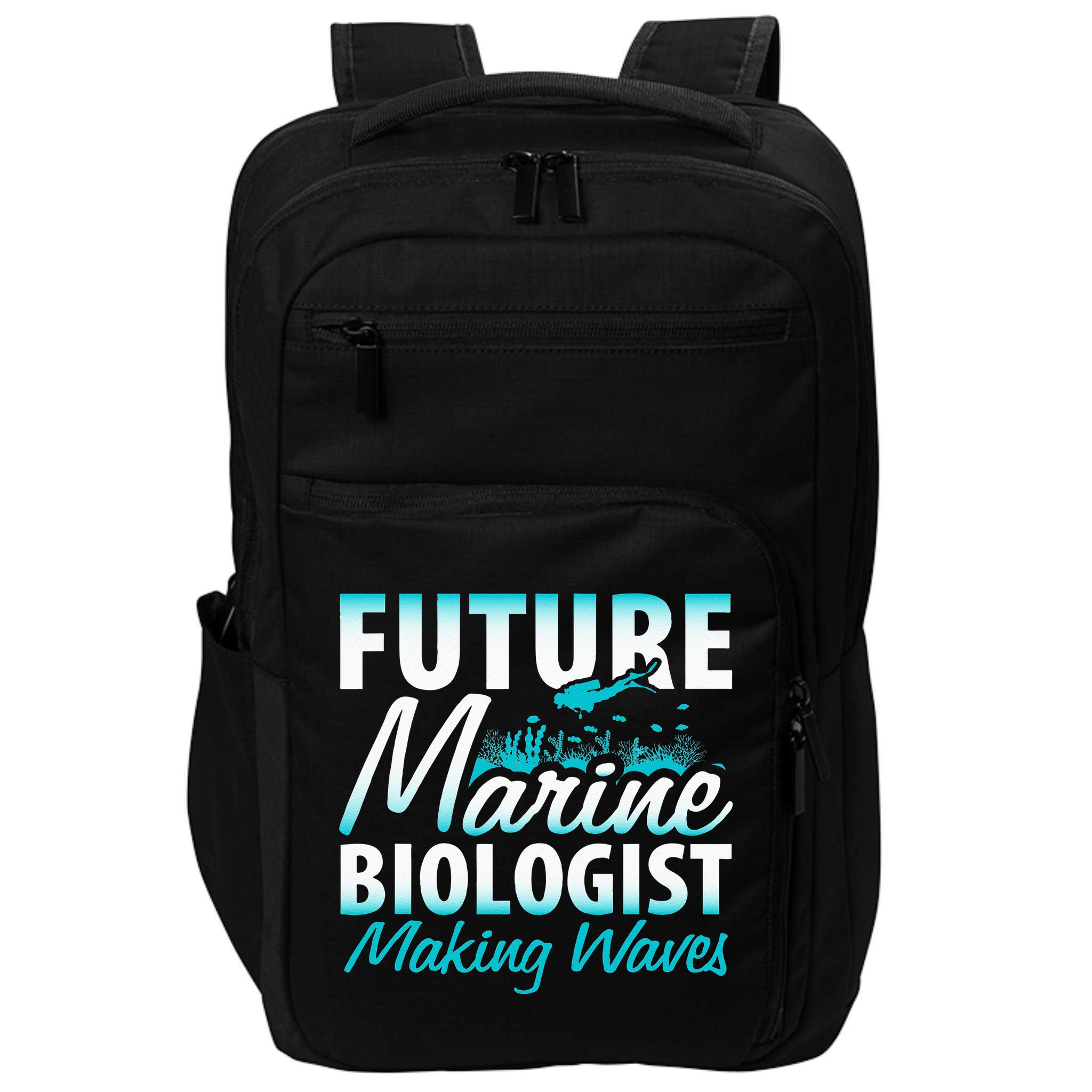FUTURE MARINE BIOLOGIST MAKING WAVES Graduation Gift Impact Tech Backpack