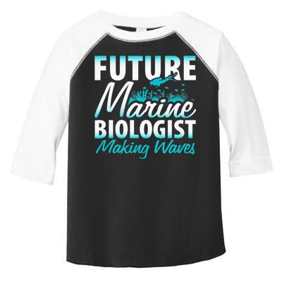 FUTURE MARINE BIOLOGIST MAKING WAVES Graduation Gift Toddler Fine Jersey T-Shirt