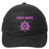 First Mate Boat Anchor Nautical 7-Panel Snapback Hat