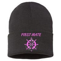 First Mate Boat Anchor Nautical Sustainable Knit Beanie