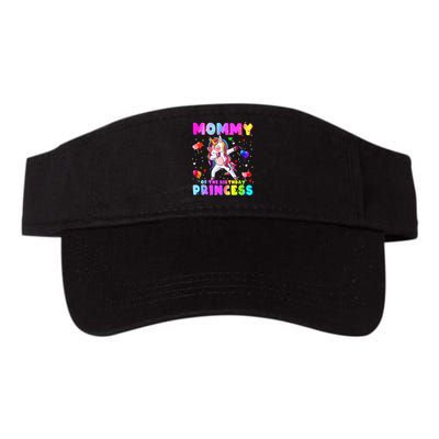 Family Matching Birthday Princess Girl Dabbing Unicorn Mom Visor