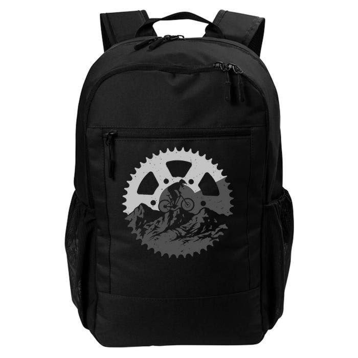 Funny Mountain Biking Art For MTB Mountain Biker Daily Commute Backpack