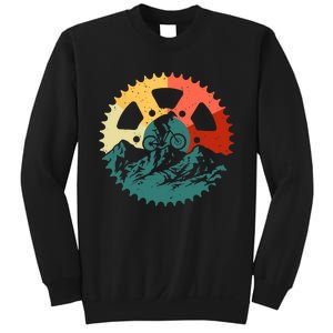 Funny Mountain Biking Art For MTB Mountain Biker Sweatshirt