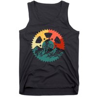 Funny Mountain Biking Art For MTB Mountain Biker Tank Top