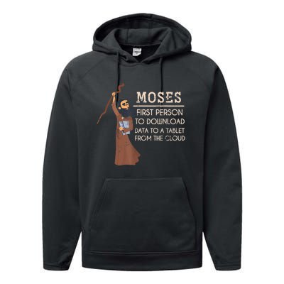 Faith Moses Bible Verse Funny Christian Prayer Performance Fleece Hoodie