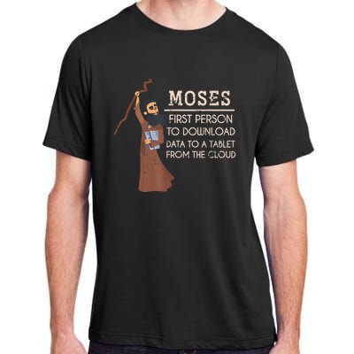 Faith Moses Bible Verse Funny Christian Prayer Adult ChromaSoft Performance T-Shirt