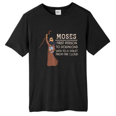 Faith Moses Bible Verse Funny Christian Prayer Tall Fusion ChromaSoft Performance T-Shirt