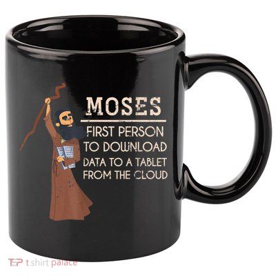 Faith Moses Bible Verse Funny Christian Prayer 11oz C Handle Ceramic Mug