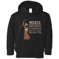 Faith Moses Bible Verse Funny Christian Prayer Toddler Hoodie