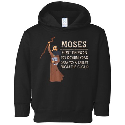 Faith Moses Bible Verse Funny Christian Prayer Toddler Hoodie