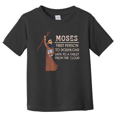 Faith Moses Bible Verse Funny Christian Prayer Toddler T-Shirt