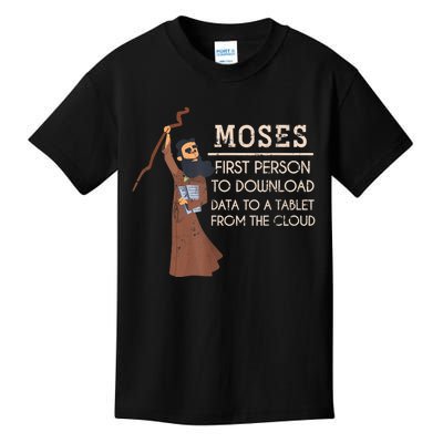 Faith Moses Bible Verse Funny Christian Prayer Kids T-Shirt