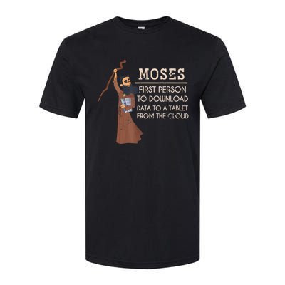 Faith Moses Bible Verse Funny Christian Prayer Softstyle CVC T-Shirt