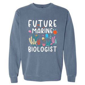 Future Marine Biologist Cute Costume Child Adult Garment-Dyed Sweatshirt