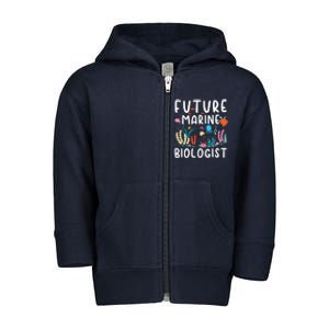 Future Marine Biologist Cute Costume Child Adult Toddler Zip Fleece Hoodie