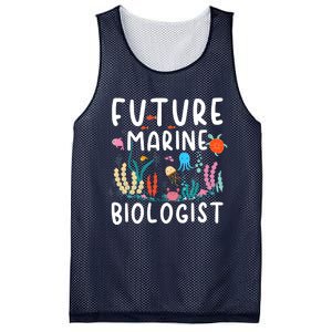 Future Marine Biologist Cute Costume Child Adult Mesh Reversible Basketball Jersey Tank