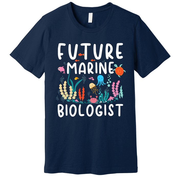 Future Marine Biologist Cute Costume Child Adult Premium T-Shirt