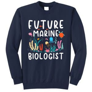 Future Marine Biologist Cute Costume Child Adult Tall Sweatshirt