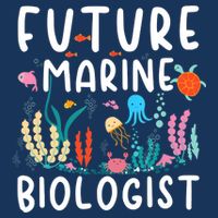 Future Marine Biologist Cute Costume Child Adult Womens Tank Top