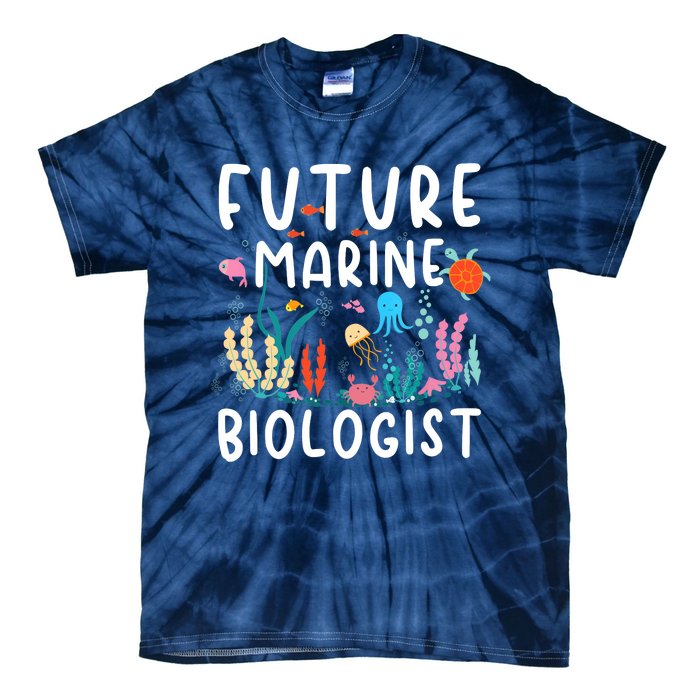 Future Marine Biologist Cute Costume Child Adult Tie-Dye T-Shirt