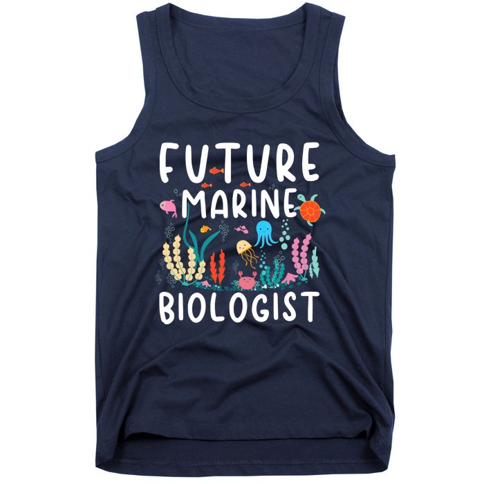 Future Marine Biologist Cute Costume Child Adult Tank Top