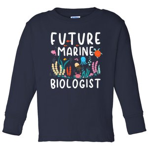 Future Marine Biologist Cute Costume Child Adult Toddler Long Sleeve Shirt