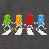 Funny Master Builder Brick Blocks Building Vector Backpack